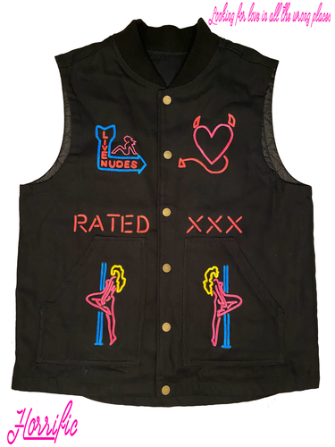 Looking for live in the wrong places canvas vest