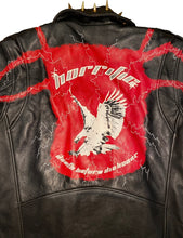 Load image into Gallery viewer, Horrific Red Eagle leather jacket