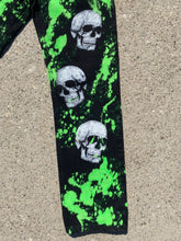 Load image into Gallery viewer, Horrific Slime skull jeans