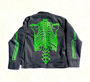 Neon Skeleton jacket