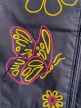 Load image into Gallery viewer, Neon butterfly unisex workers jacket