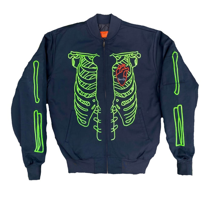 Horrific Neon Skeleton Jacket